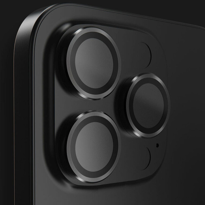 محافظ لنز دوربین انتک مدل Black Titanium مناسب برای گوشی موبایل اپل iPhone 16 Pro / 16 Pro Max