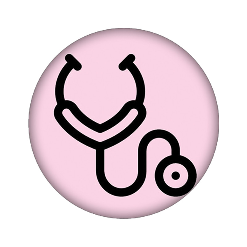 استیکر تزئینی موبایل مدل گوشی پزشکی کد 3602