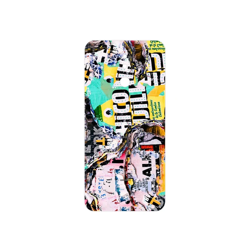 برچسب پوششی ماهوت مدل Collage of Teared Paper مناسب برای گوشی موبایل نوکیا 3.2 TA-1164