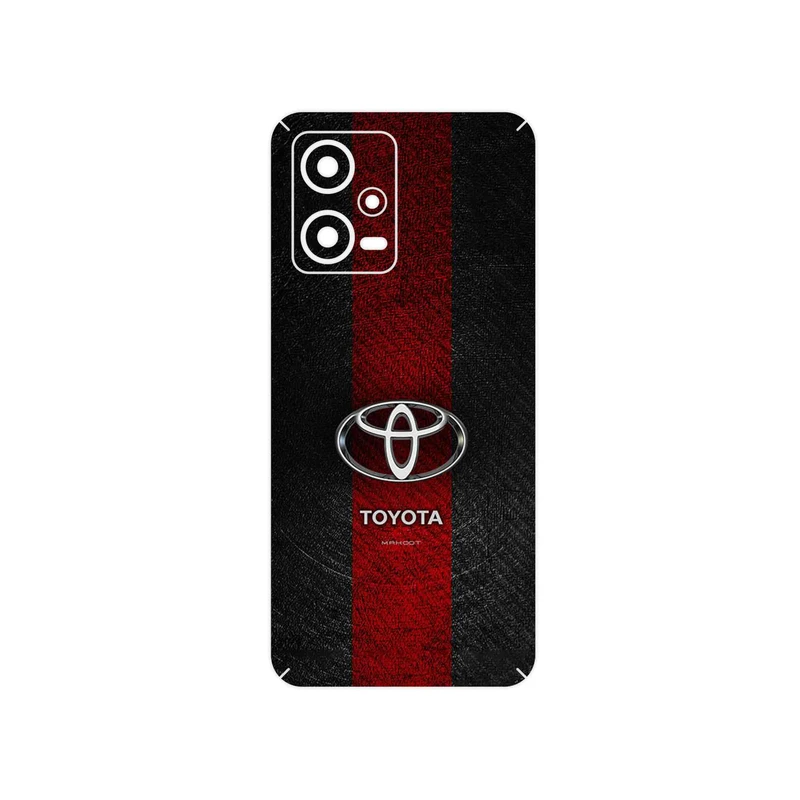 برچسب پوششی ماهوت مدل TOYOTA_Logo مناسب برای گوشی موبایل شیائومی Redmi Note 12 5G