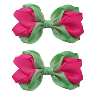 گیره مو دخترانه مدل پاپیون 2 بسته 2 عددی