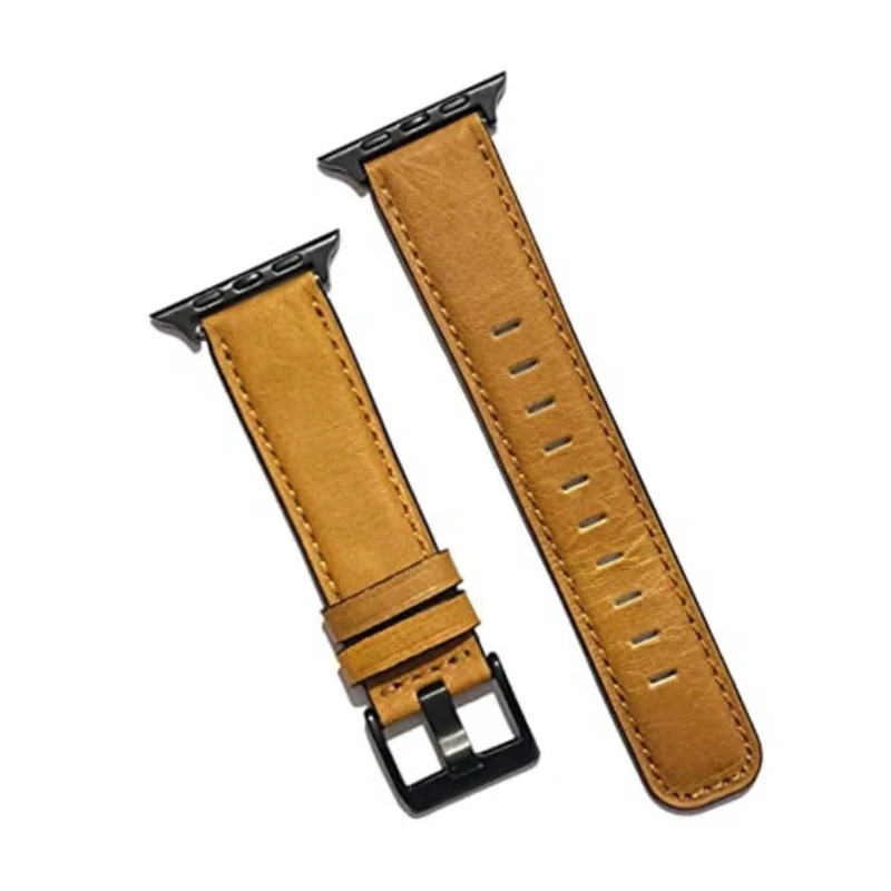 بند ساعت اسلیکتو طرح چرمی مناسب برای اپل واچ سایز 38/40/41/ mm