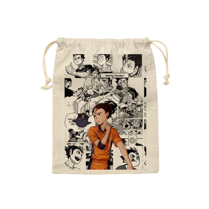 کیسه نان و سبزی ترمه طراحان ایده مدل انیمه آبشار سرنوشت Haikyu کد strm0582 - S