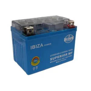 باتری موتورسیکلت ولتاژ 12 ولت شدت جریان 5 آمپر ایبیزا مدل UTZ5S(GEL)