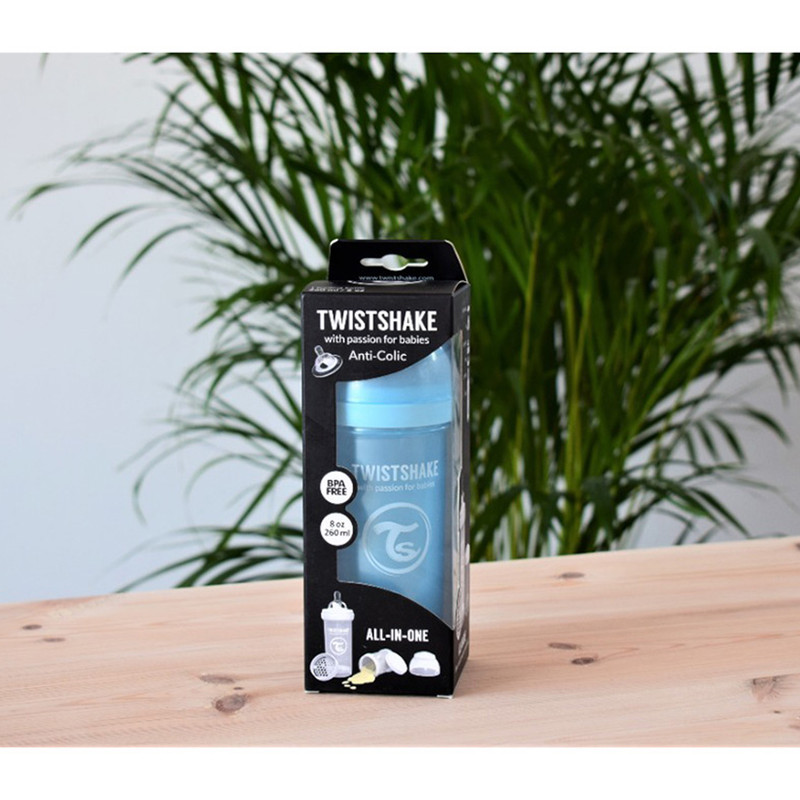 شیشه شیر تویست شیک مدل Ts123794 گنجایش 260 میلی لیتر