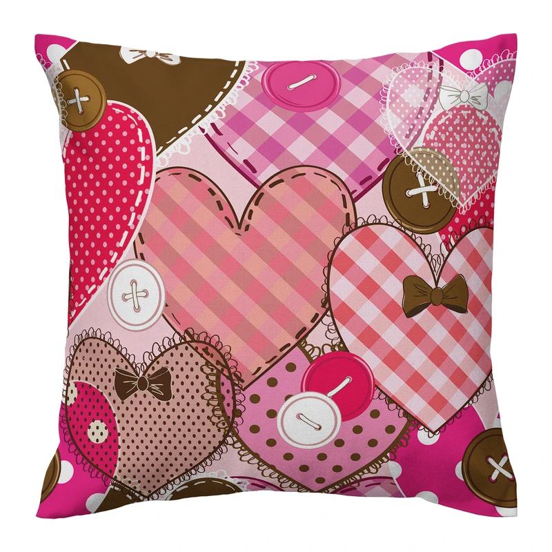 کاور کوسن مدل فانتزی دورو طرح دار کد 1400202