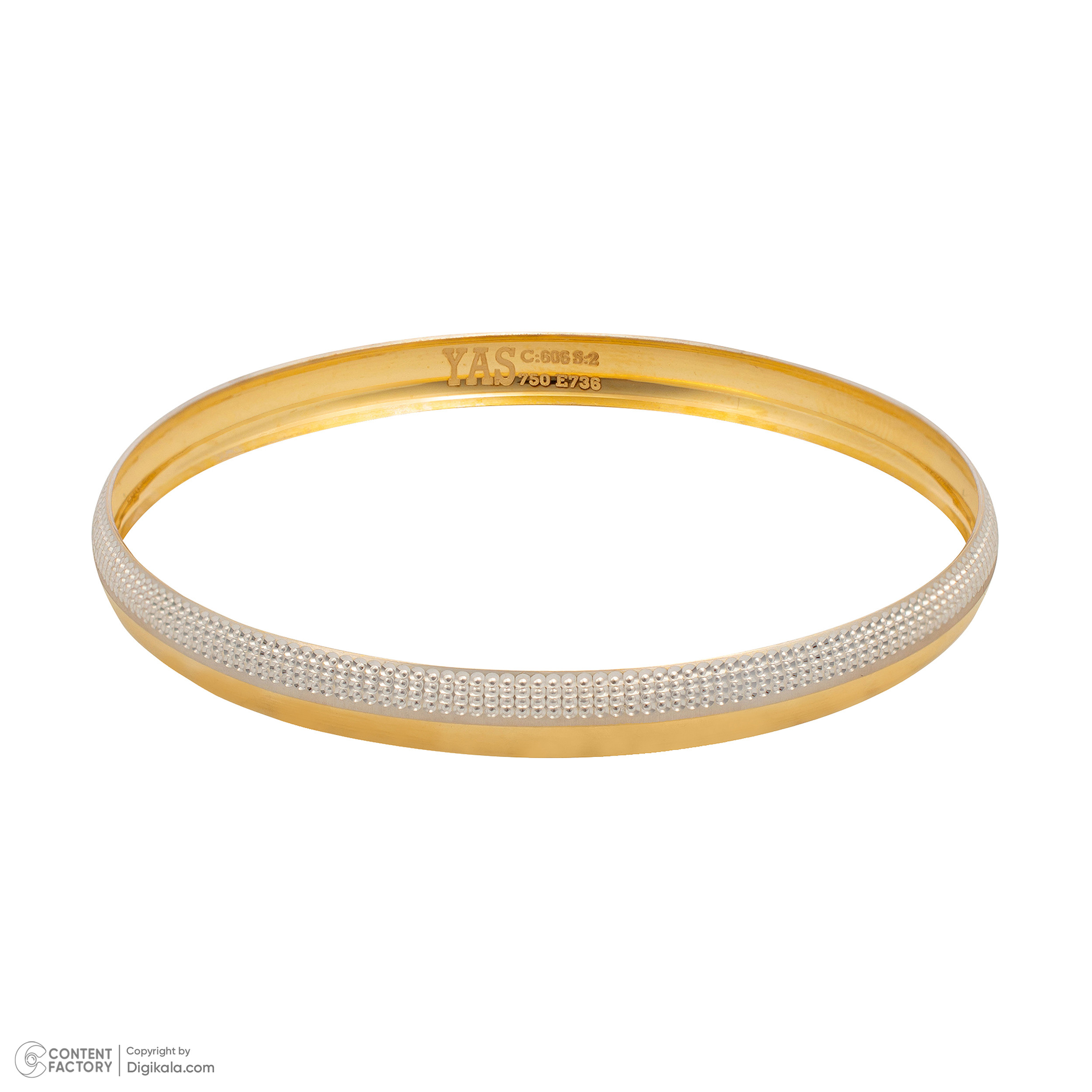 النگو طلا 18 عیار زنانه رستا گالری مدل 14030211 النگو طلا 18 عیار زنانه رستا گالری مدل 14030211