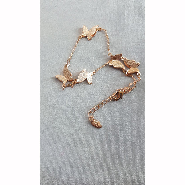 پابند زنانه وای اس ایکس مدل طرح پروانه کد 124526