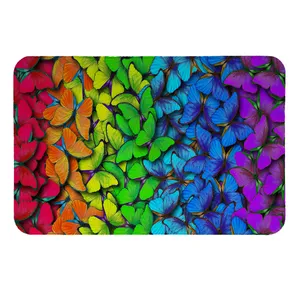 پادری طرح پروانه کد 6187 سایز 80 × 50 سانتی متر