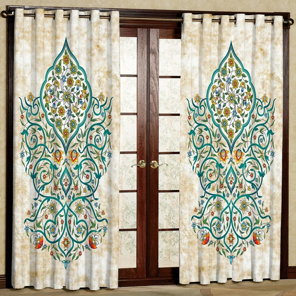 پرده مدل پانچی کد 5477 سایز 280x140 سانتی متر