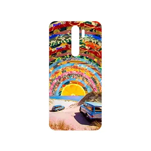 MAHOOT Collage of Orange Sky Cover Sticker for Xiaomi Redmi Note 8 Pro