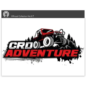   برچسب بدنه خودرو میو استیکر طرح آفرود- کد Off07 