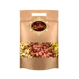 اجیل سه مغز زعفرانی - 200 گرم