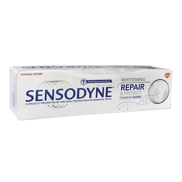 خمیر دندان سنسوداین مدل Whitening Repair and Protect حجم 70 میلی لیتر