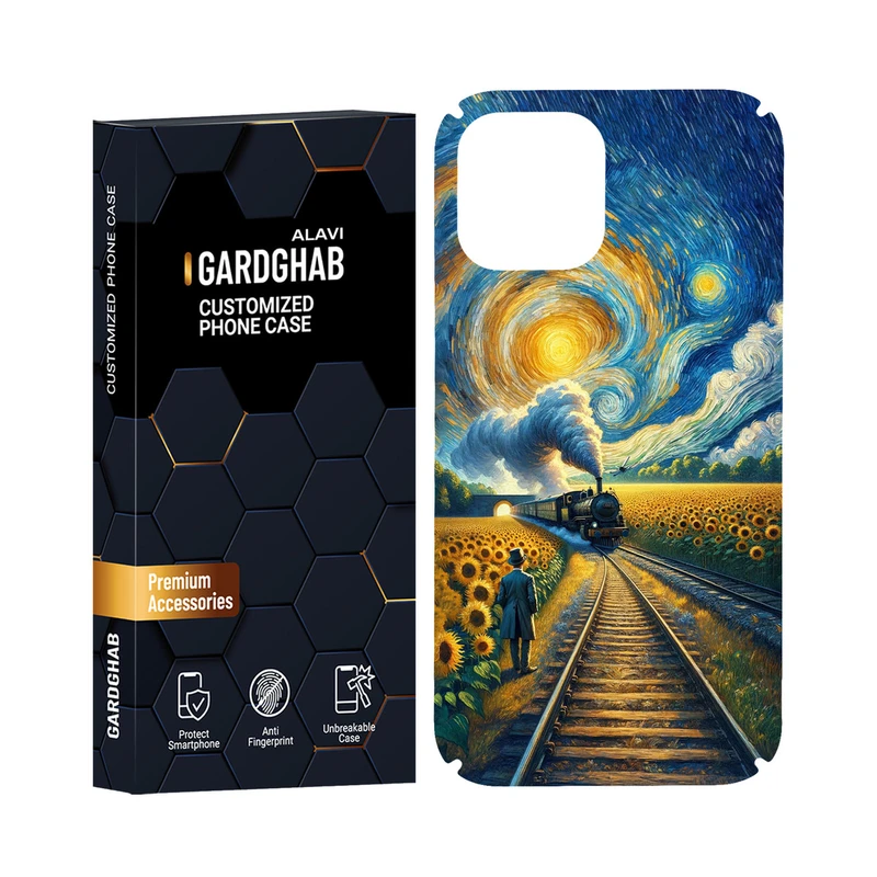 کاور گارد قاب مدل هنری مناسب برای گوشی موبایل اپل iPhone 12 Pro Max