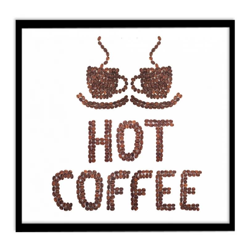 تابلو بکلیت طرح فنجان قهوه مدل B-s423