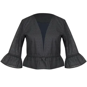 کت رسمی زنانه مدل عروسکی خامه دوزی کد AK1282