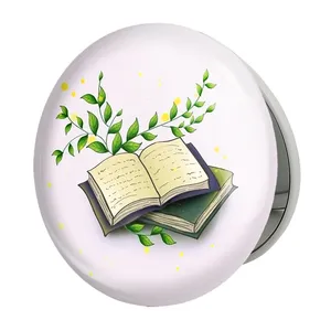 آینه جیبی خندالو طرح کتاب مدل تاشو کد 25885 
