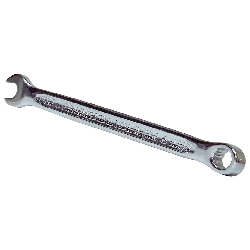 آچار یکسر تخت و یکسر رینگی سولید مدل AT - 6 سایز 6 میلی متر