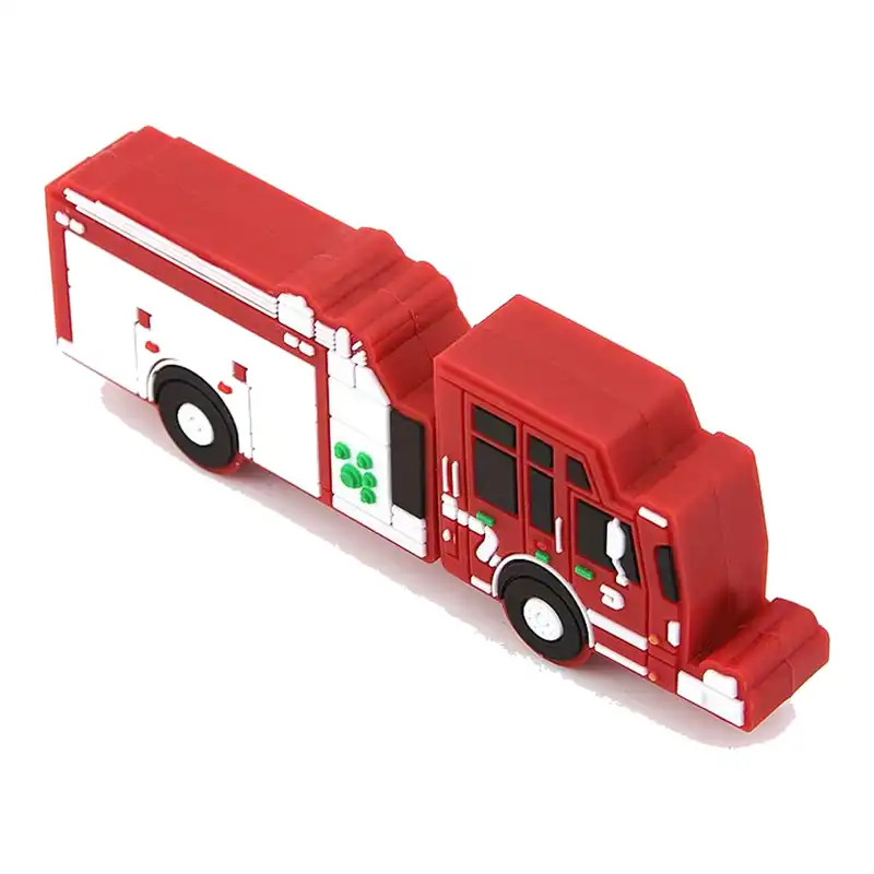 فلش مموری طرح ماشین آتش نشانی مدل UL-Firetruck ظرفیت 8 گیگابایت