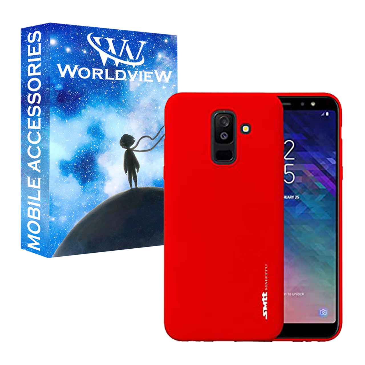 کاور ورلد ویو مدل WSMT-1 مناسب برای گوشی موبایل سامسونگ Galaxy A6 Plus غیر اصل کاور ورلد ویو مدل WSMT-1 مناسب برای گوشی موبایل سامسونگ Galaxy A6 Plus غیر اصل