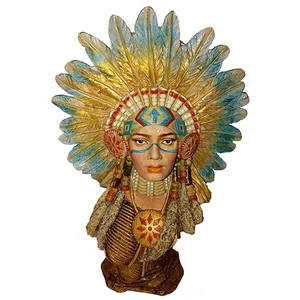 مجسمه مدل سرخپوست