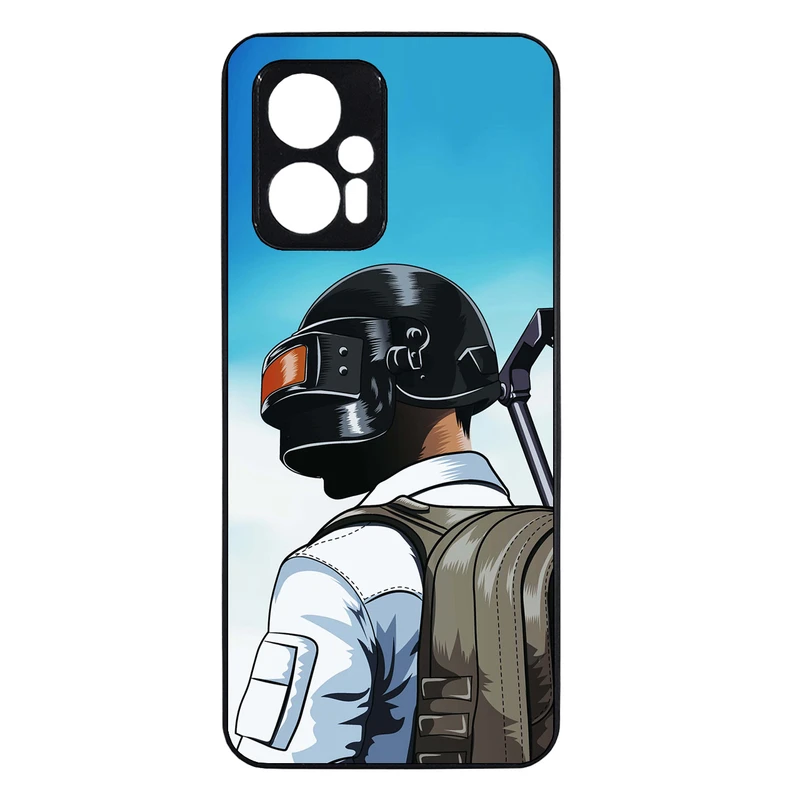 کاور گالری وبفر طرح پابجی مناسب برای گوشی موبایل شیائومی poco x4 gt