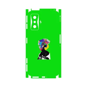 MAHOOT Collage of Women Portrait 3-FullSkin Cover Sticker for Xiaomi Poco F4 GT 5G