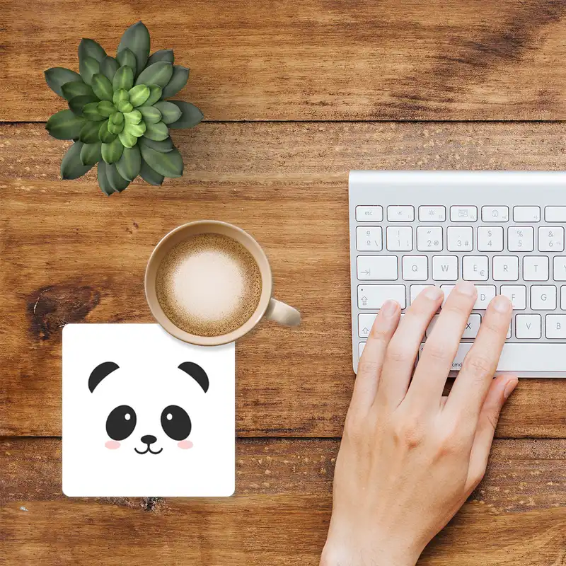 زیر لیوانی طرح پاندا مدل MC1330