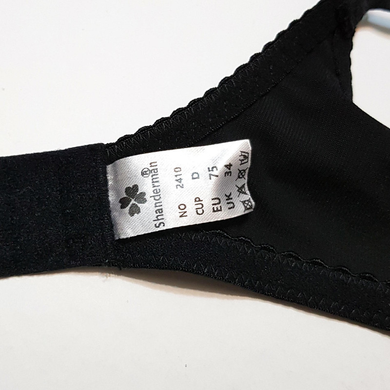 سوتین زنانه شاندرمن مدل بدون فنر viola کد 5080-2410-04 رنگ مشکی