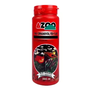 غذای پولکی ماهی آزو مدل Ornamental Fish Flake حجم 330 میلی لیتر