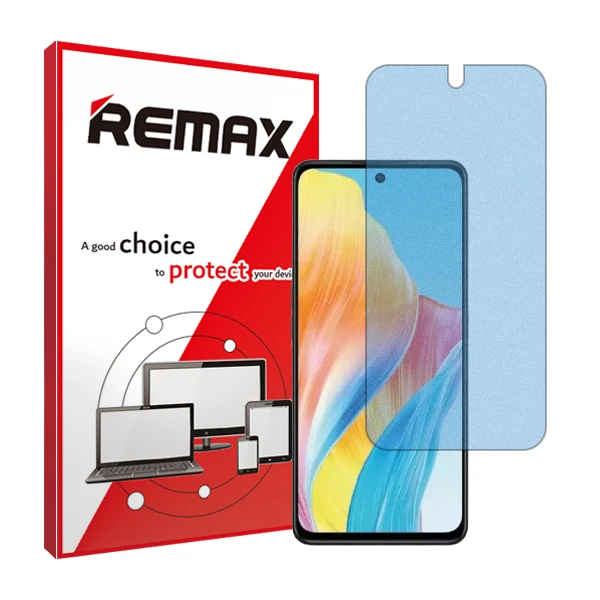 محافظ صفحه نمایش مات آنتی بلو ریمکس مدل Resistant مناسب برای گوشی موبایل اوپو A98 5G 