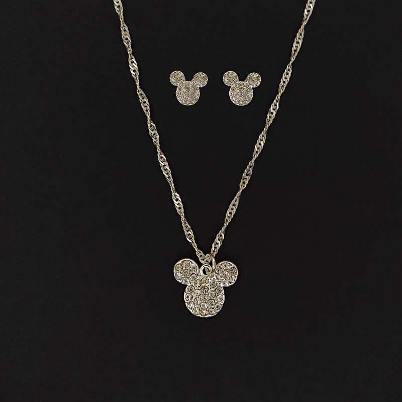 نیم ست دخترانه دیزنی مدل میکی موس نگین دار نیم ست دخترانه دیزنی مدل میکی موس نگین دار