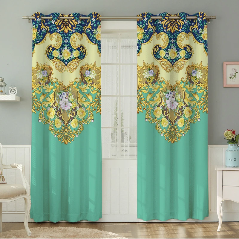 پرده نیروانا مدل مخمل کد 4421 سایز 140×280 سانتی متر