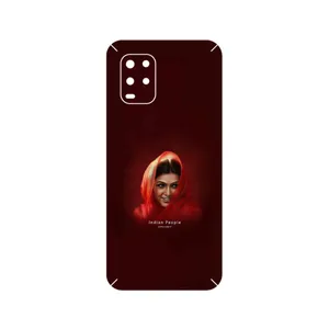 MAHOOT Portrait of an Indian Woman Cover Sticker for Xiaomi Mi 10 Lite 5G