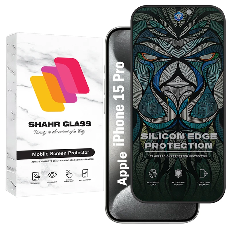 محافظ صفحه نمایش شهر گلس مدل LITOSILPS مناسب برای گوشی موبایل اپل iPhone 15 Pro