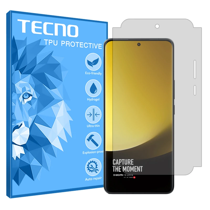 محافظ صفحه نمایش شفاف تکنو مدل Resistant مناسب برای گوشی موبایل شیائومی 13 Ultra