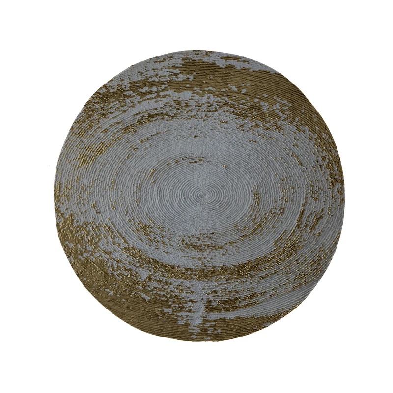 پادری مدل دایره طرح کلاسیک کد 8781 سایز 90 × 90 سانتی متر