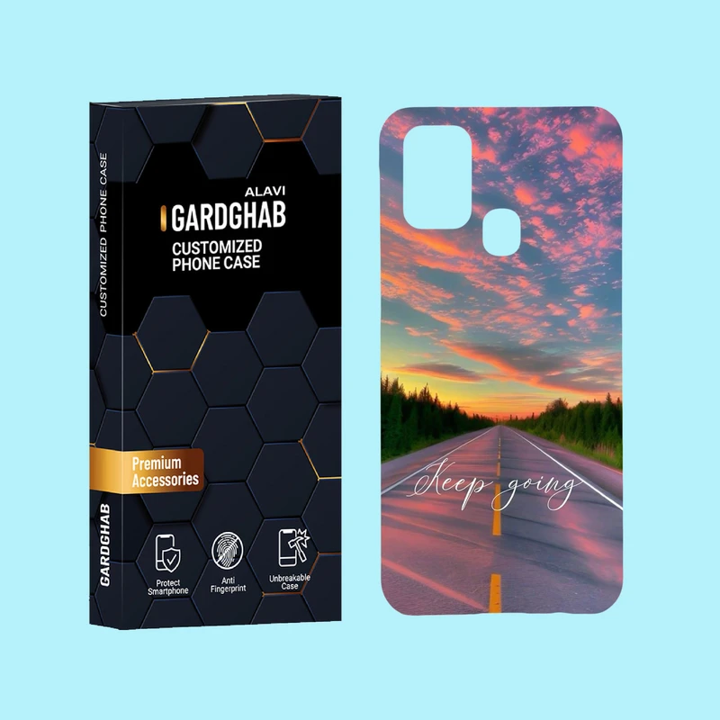 کاور گارد قاب علوی مدل متن مناسب برای گوشی موبایل سامسونگ Galaxy M31