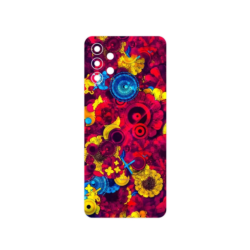 برچسب پوششی ماهوت مدل Vector Flower Garden Digital Art مناسب برای گوشی موبایل سامسونگ Galaxy M32 5G