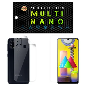  Multi Nano X-SFT Screen Protector For Samsung Galaxy M31 with back skin