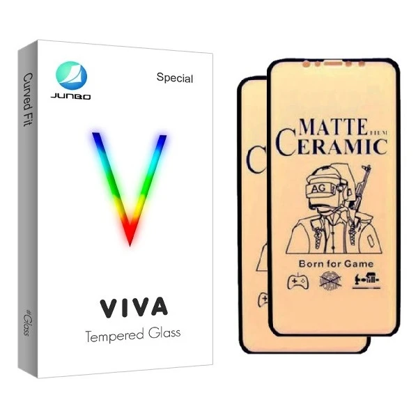 محافظ صفحه نمایش مات جانبو مدل CR-iPxr مناسب برای گوشی موبایل اپل Iphone XR بسته دو عددی