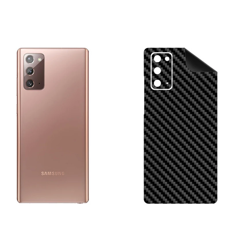 برچسب پوششی بستور مدل BT-Fiber طرح فیبر کربن مناسب برای گوشی موبایل سامسونگ Galaxy Note 20 5G