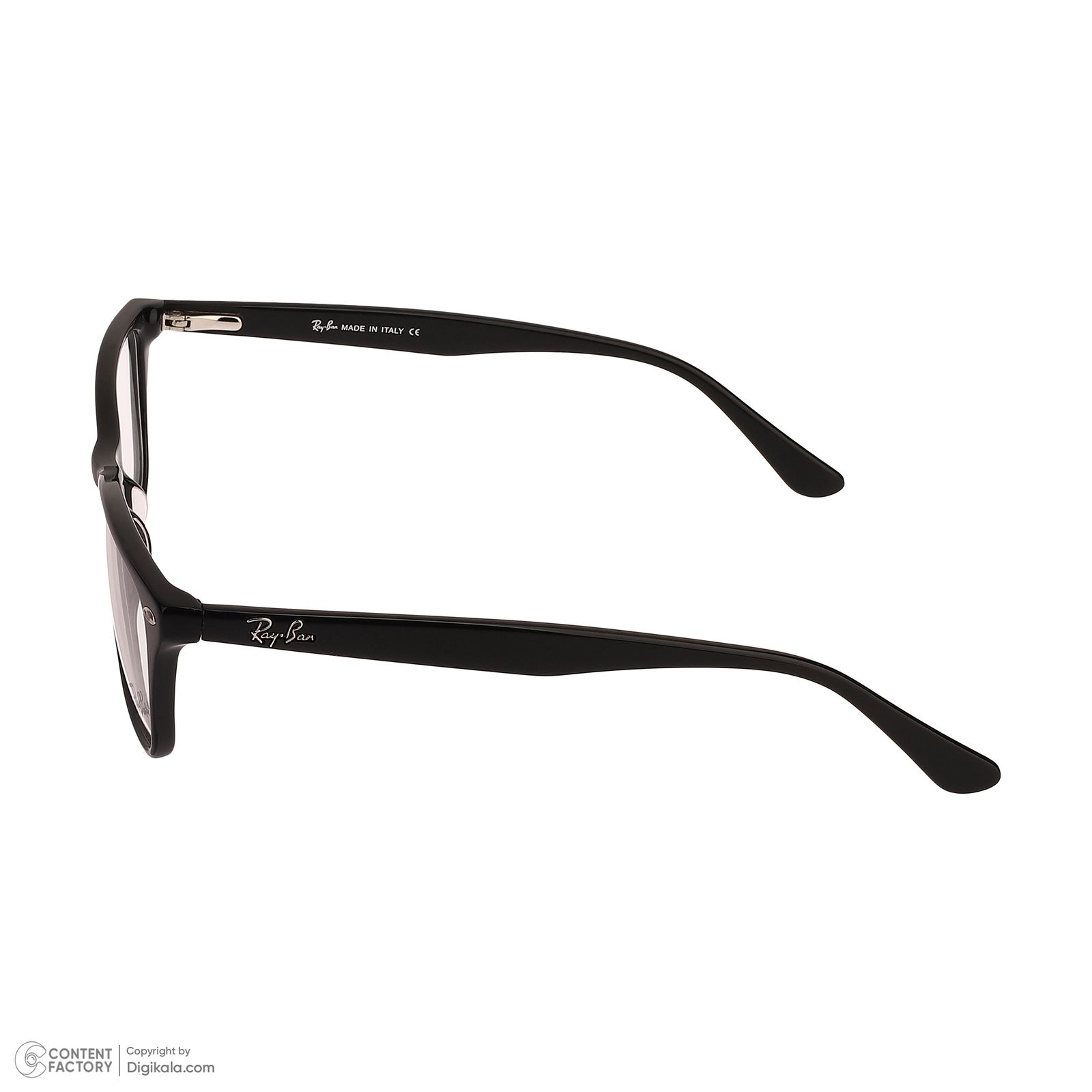 فریم عینک طبی مستطیلی ری بن مدل RB5228MF-2000 مناسب برای صورت گرد، بیضی، مثلث و قلب -  - 2