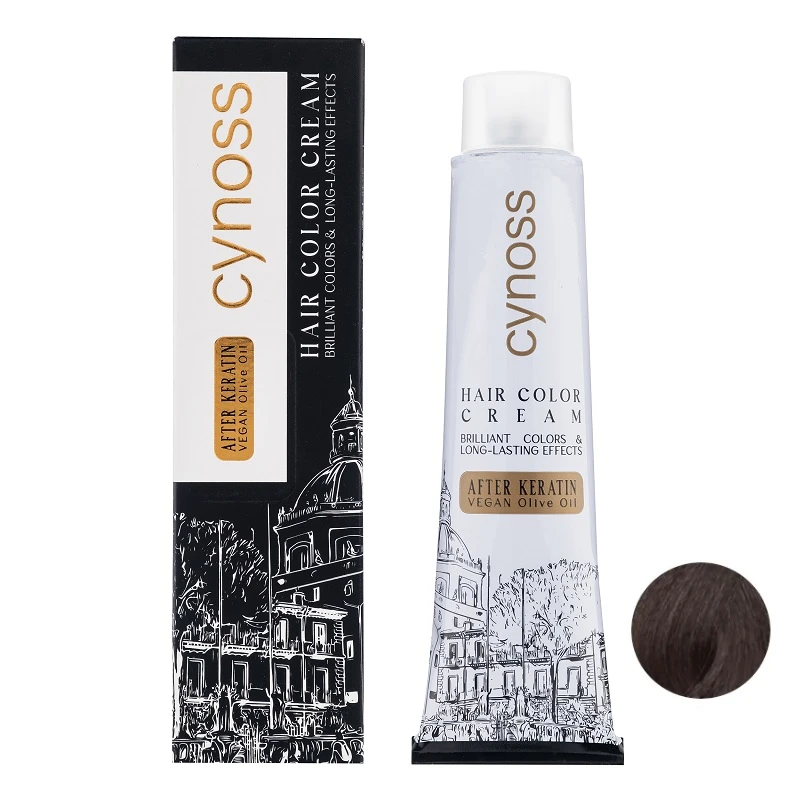 رنگ مو سینوس شماره 8.2 حجم 120 میلی لیتر رنگ بلوند دودی