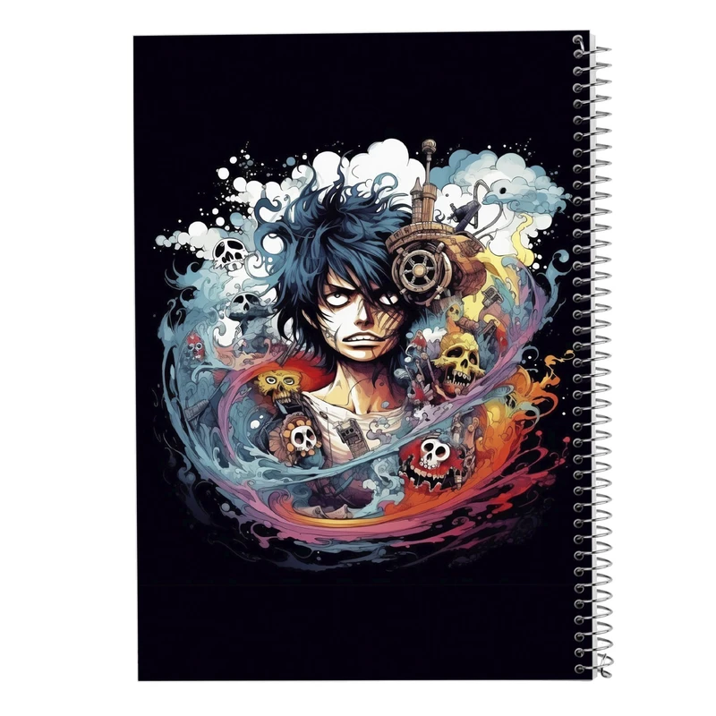 دفتر مشق 100 برگ مدوپد مدل وان پیس One Piece کد DF11699