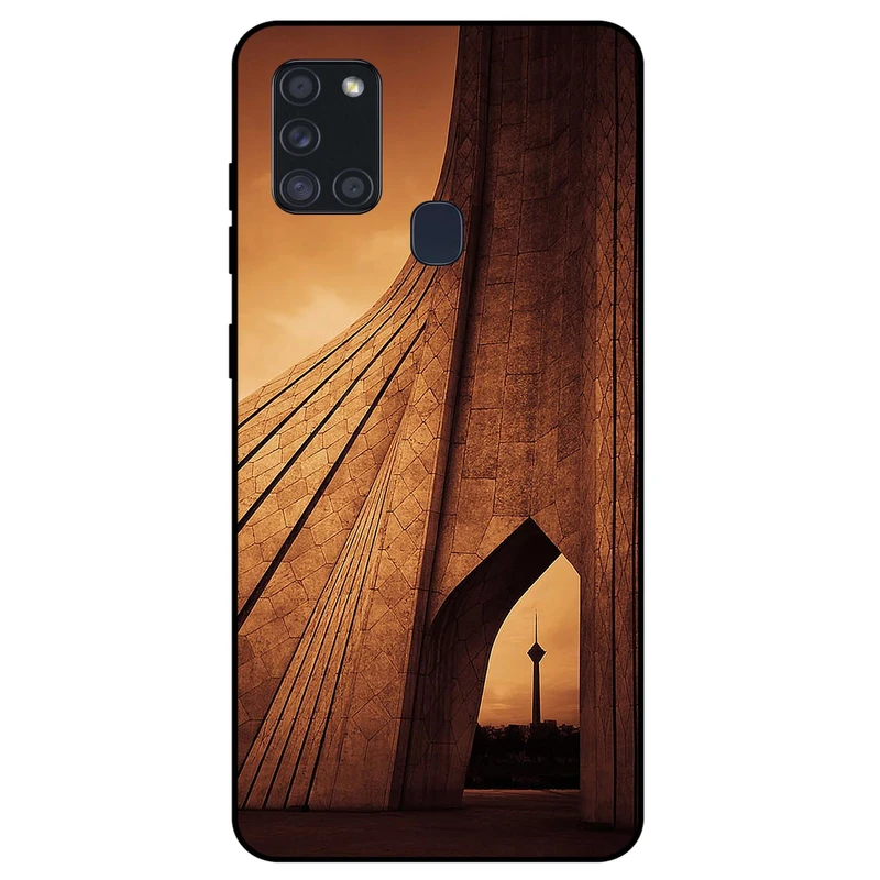 کاور مگافون طرح آزادی مدل 1901 مناسب برای گوشی موبایل سامسونگ Galaxy A21 S          