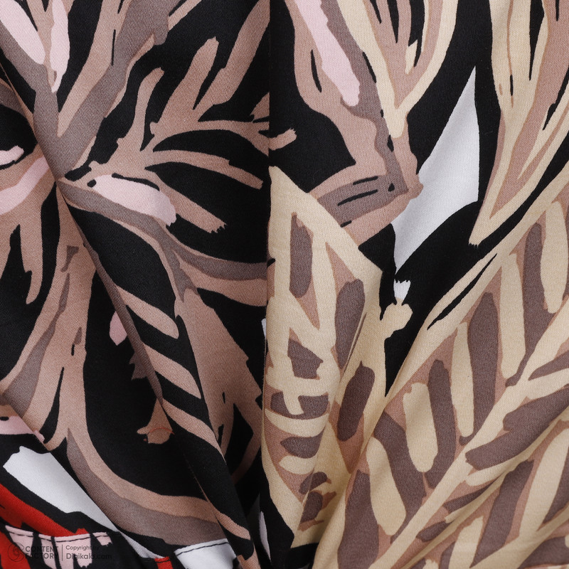 شومیز آستین کوتاه زنانه برنس مدل 01892840242415065432