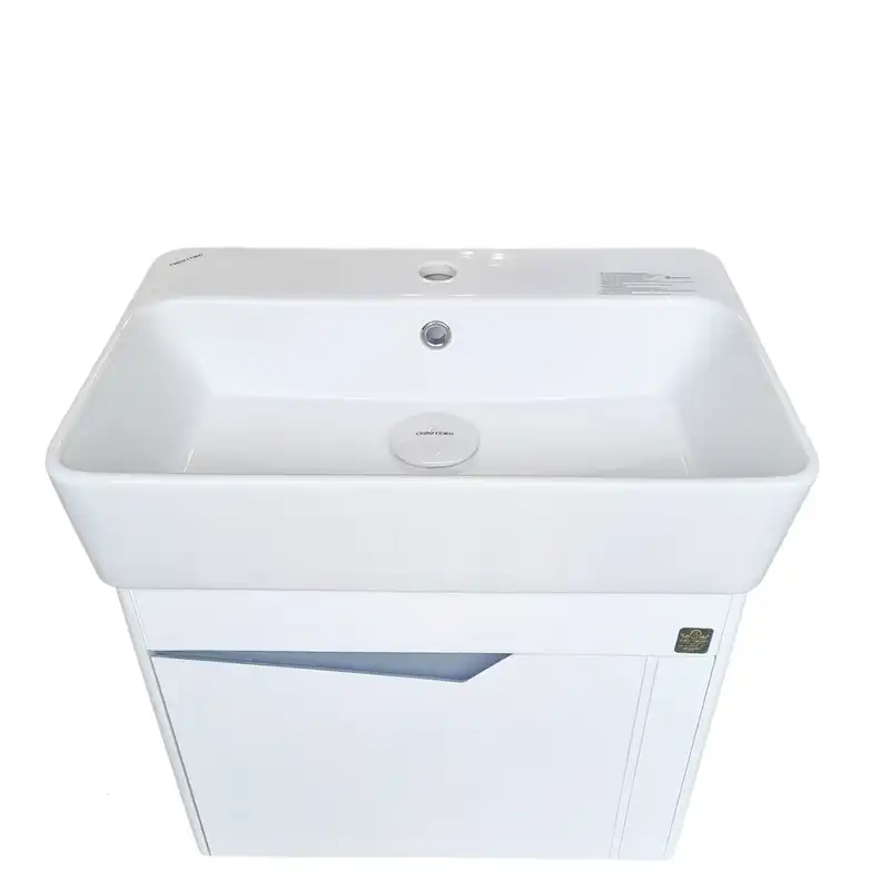ست کابینت و روشویی چینی کرد مدل دیواری فیتونیا 60