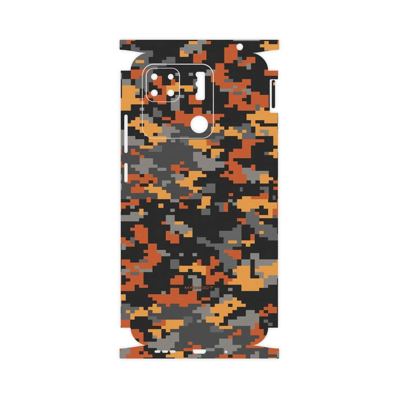 برچسب پوششی ماهوت مدل Army-Autumn-pixel-FullSkin مناسب برای گوشی موبایل شیائومی Redmi 10A